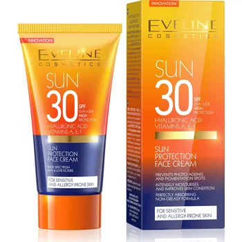 Přípravek na opalování EVELINE Cosmetics Sun Protection Face Cream SPF 30 50 ml