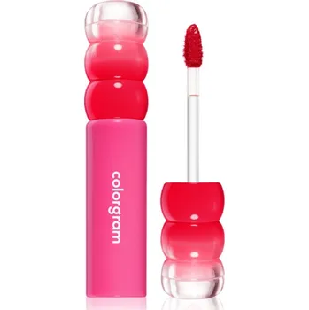 Lesk na rty Colorgram Fruity Water Tint dlouhotrvající lesk na rty pro výživu a hydrataci odstín #05 Dainty Cherry 2.8 g
