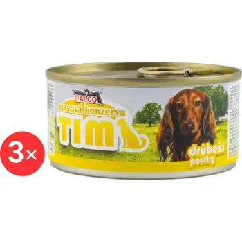 Krmivo pro psa Sokol Falco TIM drůbeží 3 × 120 g