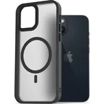 AlzaGuard Matte Case Compatible with MagSafe pro iPhone 14 černý