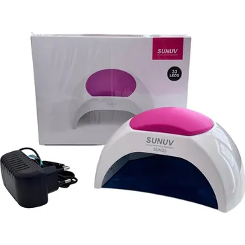 UV lampa na nehty SUNUV LED/UV Lampa na nehty Sun 2C 48 W, bílá / original