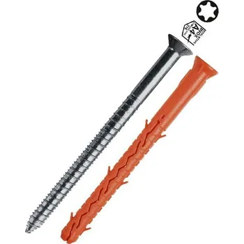 Hmoždinka WT WINTECH MUNGO Hmoždinka konstrukční s vrutem 10 × 80, 30 ks