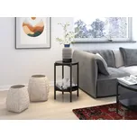 Konferenční stolek s policí Sigma 3 - černý lesk