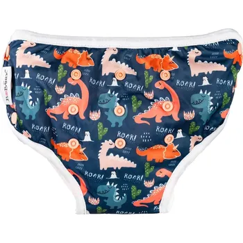 Plenkové kalhoty Bobánek Tréninkové kalhotky - dinosauři
