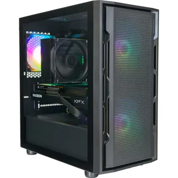 Stolní počítač AlzaPC GameBox Prime Mini - R5 / RX9060XT 16GB / 32GB RAM / 2TB SSD / Bez OS / Black