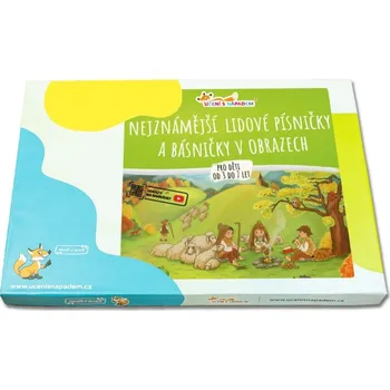 Hudební výchova Učení s nápadem Nejznámější české lidové písničky v obrazech Kniha