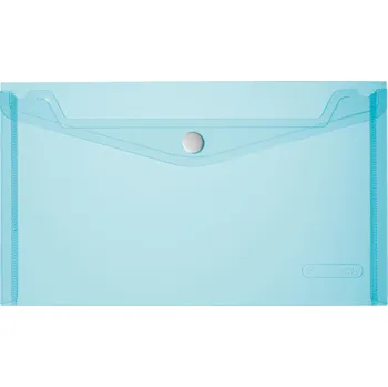 Kancelář HERLITZ s drukem A5, transparentní modrá