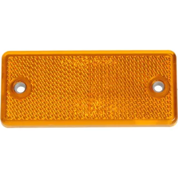 Přívěs k motorovému vozidlu ACI Odrazka oranžová obdélníková 90x40 mm s otvory