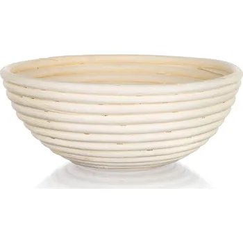 chlebník BANQUET NATURAL Ošatka 21 × 21 × 7,5 cm kytka kulatá na kynutí chleba