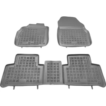Autodoplněk Rezaw-Plast, Gumové koberce se zvýšeným okrajem, Renault Scenic II, 2003-2009