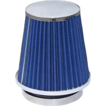 Olejový filtr PREXIM Filtr sportovní vzduchový chrom modrý + redukce 60-80 mm