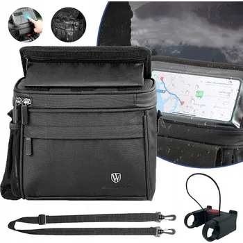 TAŠKA NA ŘÍDÍTKA KOLA, PŘEDNÍ TAŠKA PŘES RAMENO, S POPRUHEM PŘES RAMENO