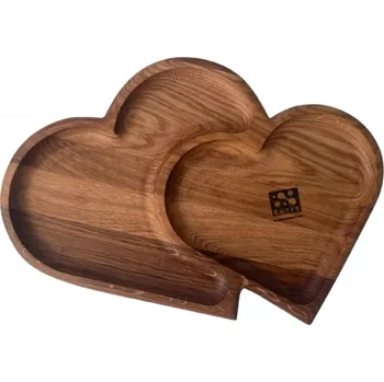 Chefs Soul PULSATE Dubový servírovací tác 37 × 27 cm