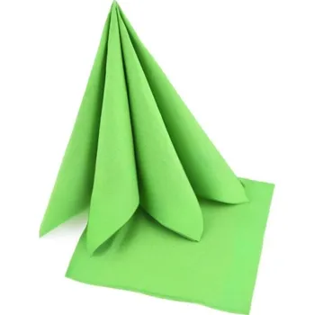 Papírový ubrousek Ubrousky celoroční zelené, 38x38cm, 2-vrstvé