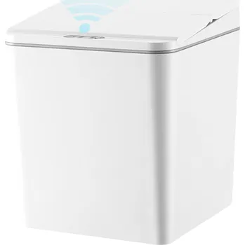 Odpadkový koš MOZOS BÍLÝ AUTOMATICKÝ BEZDOTYKOVÝ ODPADKOVÝ KOŠ S ČIDLEM POHYBU