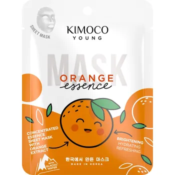 Pleťová maska Kimoco Young rozjasňující textilní maska, 25 ml