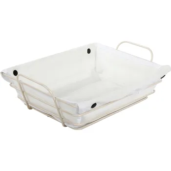 Verk 27209 Košík kovový s odnímatelnou podšívkou 31 × 22 × 16 cm