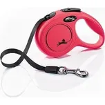 Flexi New Classic XS pásek 3 m/12 kg červené