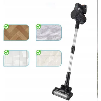 Vysavač TYČOVÝ VYSAVAČ BEZDRÁTOVÝ 6V1 200W 15KPA, VÝDRŽ 30 MINUT + PŘÍSLUŠENSTVÍ