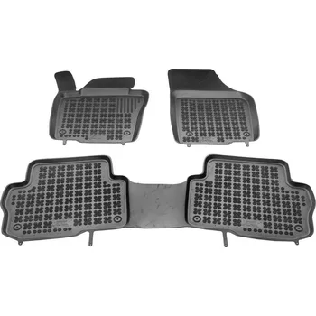 Autodoplněk Rezaw-Plast, Gumové koberce se zvýšeným okrajem, VW Sharan II, 2010-2022, 5 Sedadel