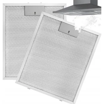 Příslušenství pro digestoř Hliníkový filtr do digestoře, tukový filtr do digestoře 001