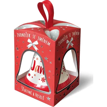 Vánoce Nekupto Vánoční zvonek se jménem JANA