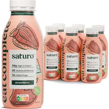Speciální výživa Saturo drink 400ml, jahoda (6ks)