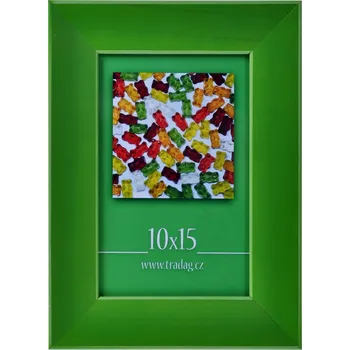 Rám na obraz TRADAG Fotorámeček 10 × 15 cm, zelený