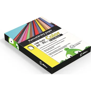 Kancelář Alza Color A4 žlutý reflexní