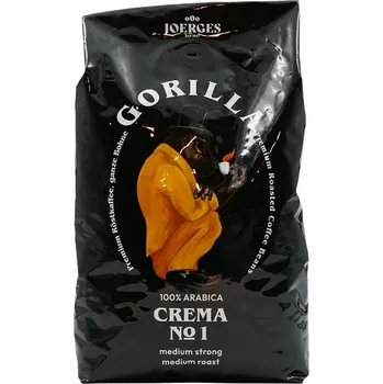 Káva Gorilla Creme No. 1 zrnková káva 1 kg je typ směsi, která míří na maximální „pitelnost“ a každodenní spolehlivost. Je to káva stavěná na krémový projev, plnější tělo a stabilní chuť, která chutná dobře jako klasické espresso i jako delší káva typu café cr