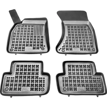 Autodoplněk Rezaw-Plast, Gumové koberce se zvýšeným okrajem, Audi A5 Sportback, 2009-2016