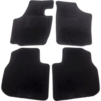 autokoberec ACI textilní koberce pro ŠKODA Rapid 12- černé (pro kulaté příchytky) sada 4 ks