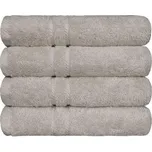 SCANquilt ručník COTTONA šedobéžová
