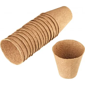 MEISTER 16 květináčů pro předpěstování rostlin, průměr 8 cm