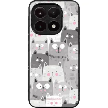 Mobiwear Glossy lesklé pouzdro na Xiaomi 15T kočičky