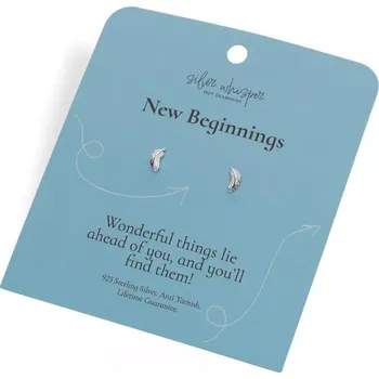 Náušnice HOT DIAMONDS Silver Whisper SWE008 (Ag 925/1000; 0,62 g)