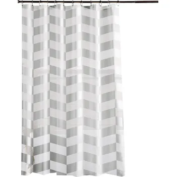 Sprchový závěs DuraHome Závěs koupelnový 180 × 200 cm Peva - HW1432, Silver