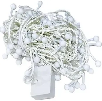 Vánoční dekorace X-SITE LED Kuličky SP-KUL05CW 5 m 230 V studený bílý
