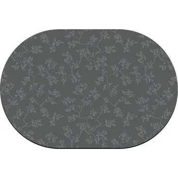 Protiskluzová podložka Bezdoteku Předložka do koupelny 60 × 40 cm, květinová