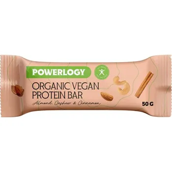 Powerlogy Organic Vegan Protein Bar 50 g