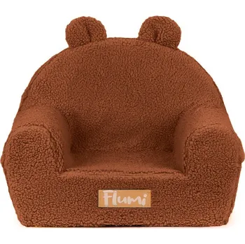 dětské křeslo Flumi dětské křesílko Boucle hnědé