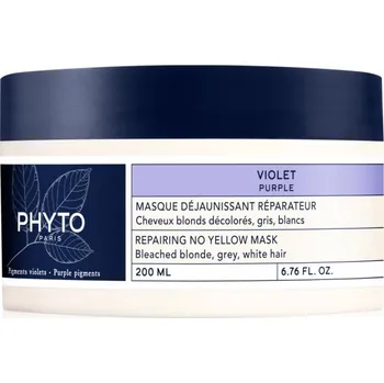 Vlasová regenerace Phyto Violet Repairing No Yellow Mask regenerační maska pro blond a melírované vlasy 200 ml