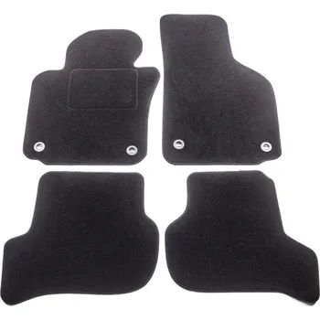 autokoberec ACI textilní koberce pro VW Golf 03-08 černé (pro oválné příchytky) sada 4 ks
