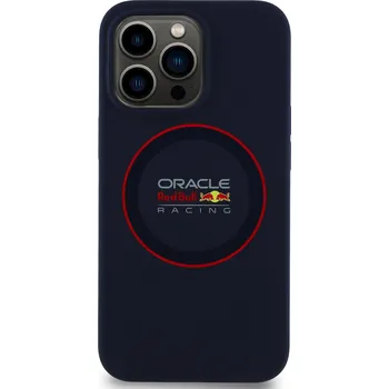 Pouzdro na mobilní telefon Red Bull Silicone Red Ring MagSafe Zadní Kryt pro iPhone 13 Pro Navy