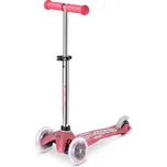 Micro Mini Deluxe Glitter LED pink