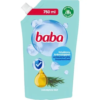 Péče o ruce BABA Antibacterial Liquid Soap Refill Tea Tree Oil 750 ml