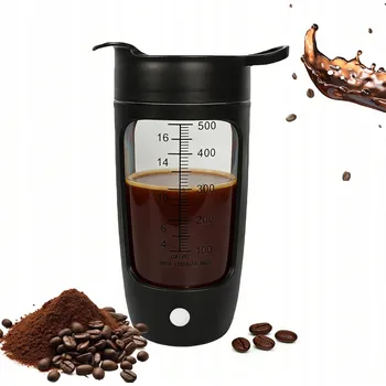 SHAKER BLENDER NA PROTEINY ELEKTRICKÝ MIXÉR NA SHAKE USB 600ML 1200MAH