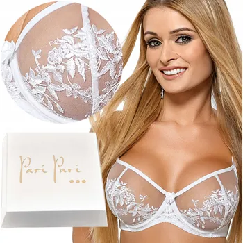 Podprsenka Paripari podprsenka s měkkými košíčky bílá velikost 80C