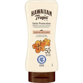 Přípravek na opalování Tropický balzám na opalování Hawaiian Tropic Satin Protection SPF50 180 ml