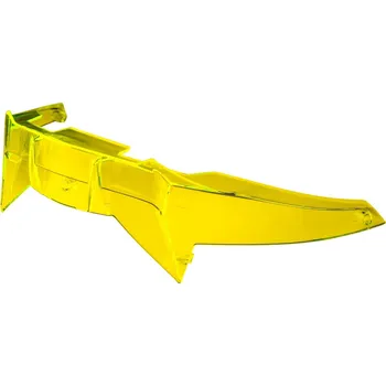 Helma na motorku CASSIDA aerodynamický stabilizátor pro přilby AERO (žlutý fluo probarvený polykarbonát plast)